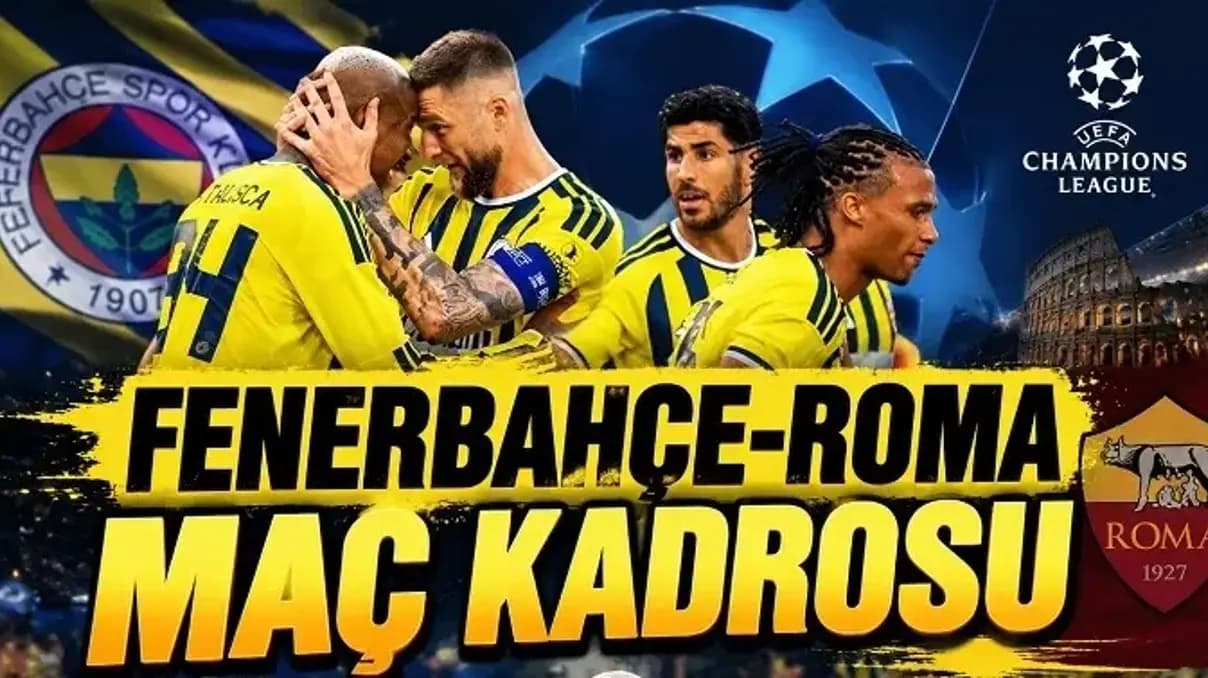 Fenerbahçe-Roma: Sakat ve Eksikler! İşte FB'nin Muhtemel 11'i
